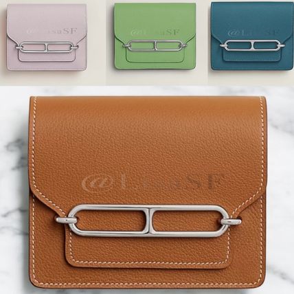ブラウン（茶色）系 HERMES(エルメス) 折りたたみ財布