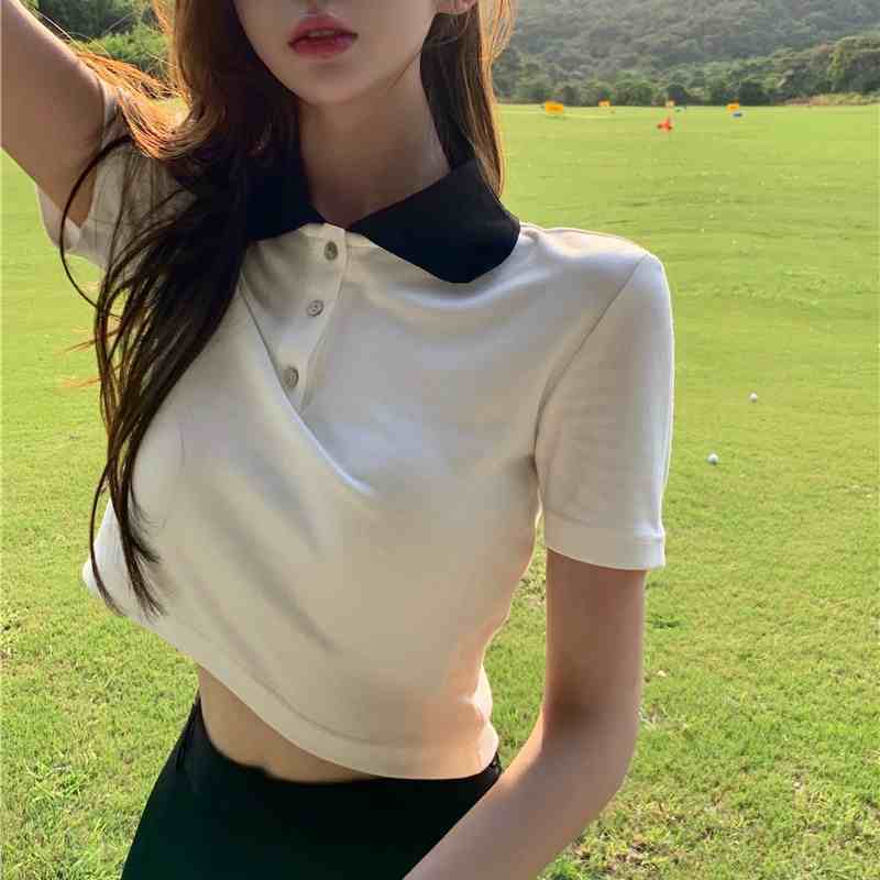 ゴルフセットアップ ポロシャツ ミニスカート