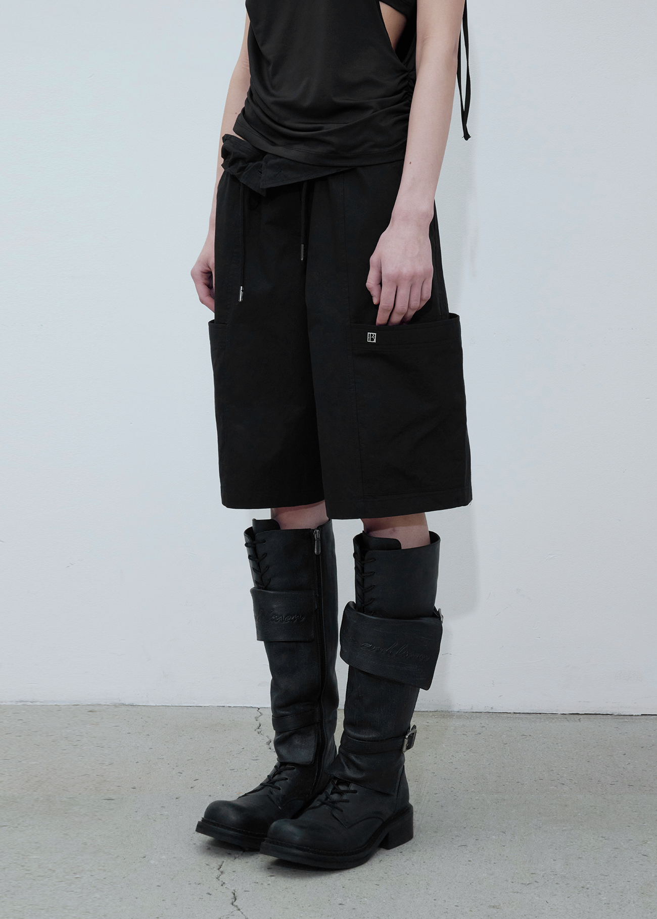 【BOHEMIAN SEOUL】\"25SS\" OPEN POCKET BERMUDA PANTS [正規品]