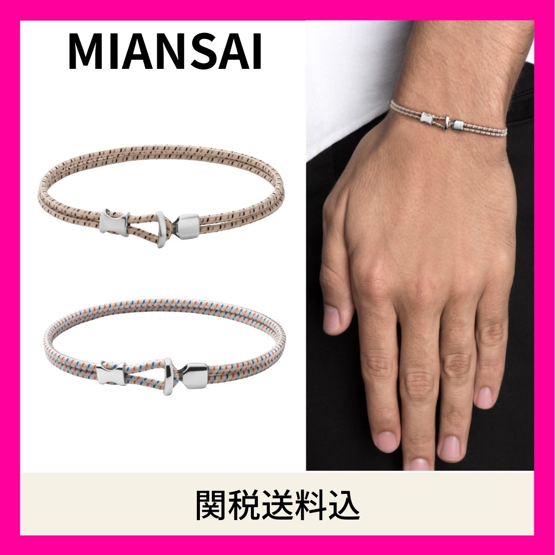 【MIANSAI】関税送料込★Orson ループ ロープブレスレット