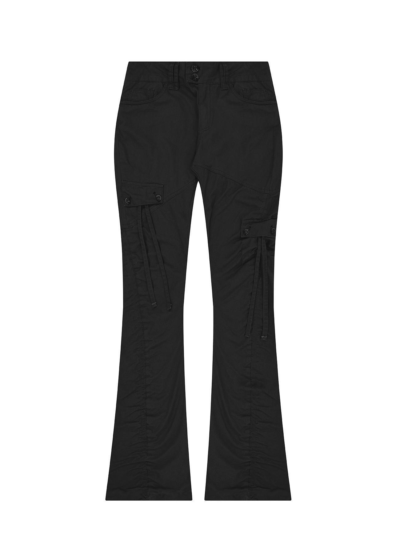 【BOHEMIAN SEOUL】\"25SS\" WASHED SHIRRING CARGO PANTS