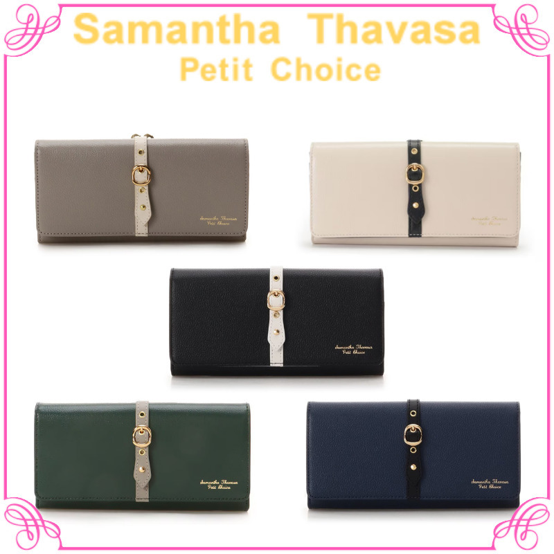 大人気!! Samantha Thavasa Petit Choice フロントベルト 長財布