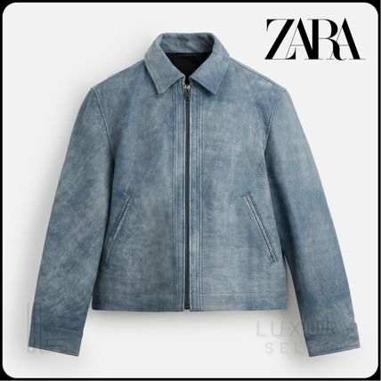 ZARA ダブルフェイス フェイクレザージャケット| 3046/458 (ZARA