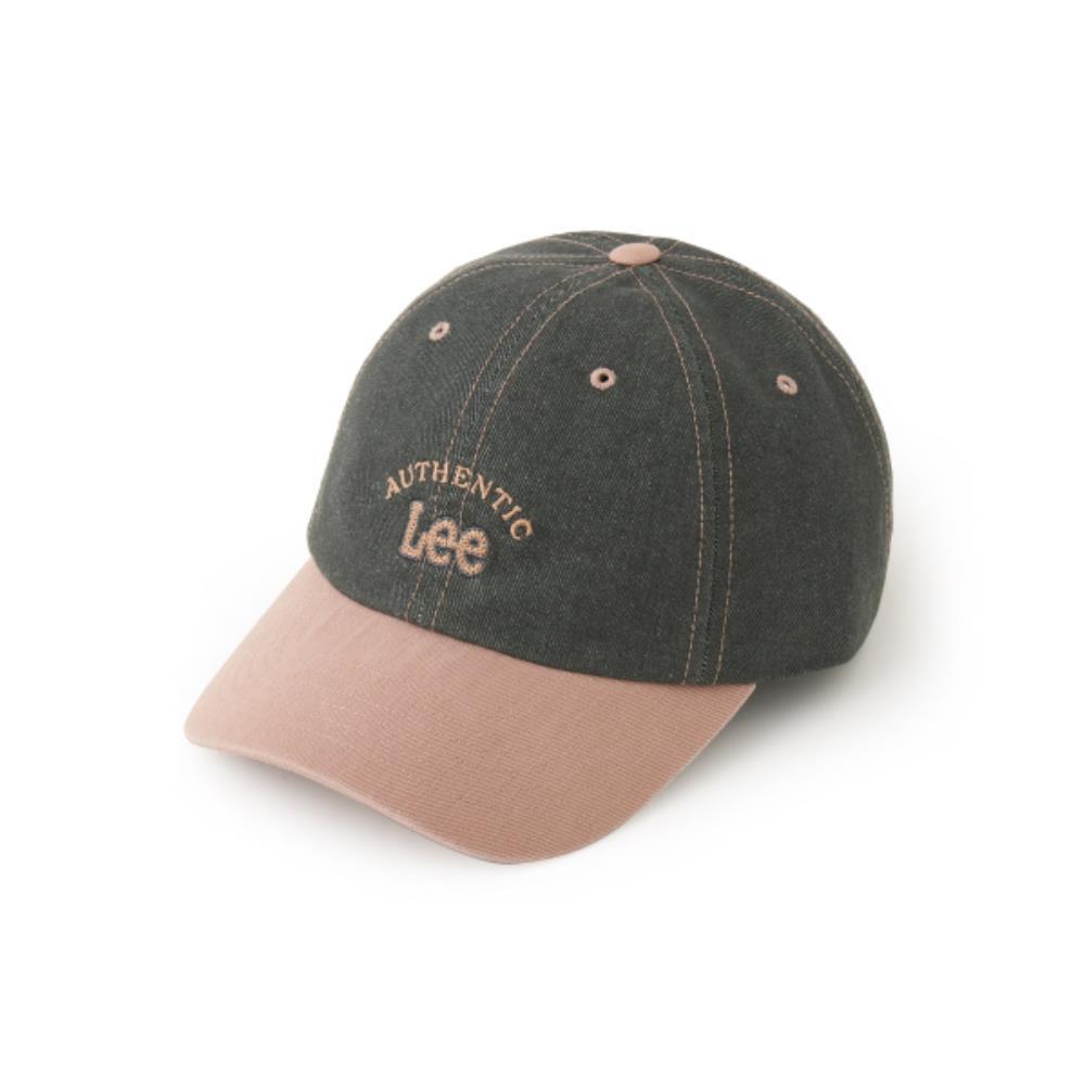 ◆LEE◆ Arch Twitch Logo Color Block Ball Cap Ash Blue