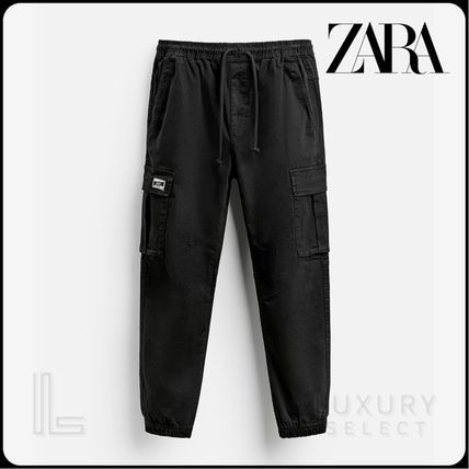 ブラック（黒）系 ZARA(ザラ) カーゴパンツ(メンズ) - 海外通販