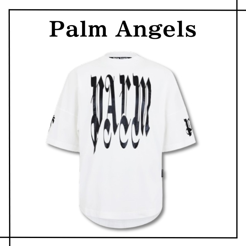 【Palm Angels 】ゴシックロゴTシャツ