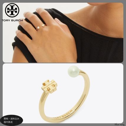 キラ パール リングセット: レディース リング | Tory Burch JP