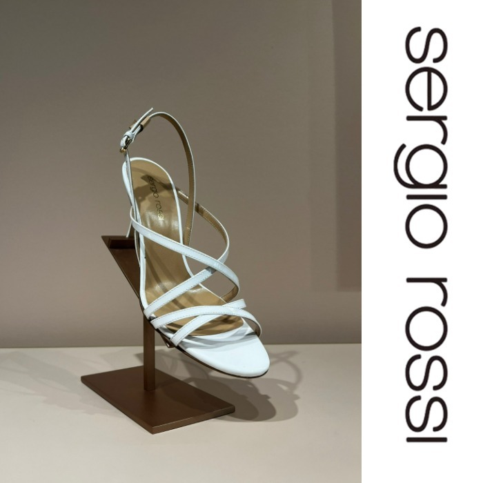早い者勝ち【Sergio Rossi】Bon Ton サンダル エナメルレザー