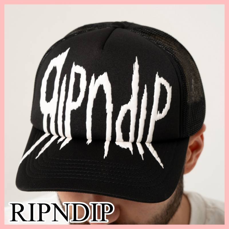 RIPNDIP Insano トラッカー ハット キャップ 帽子 Black 送料込