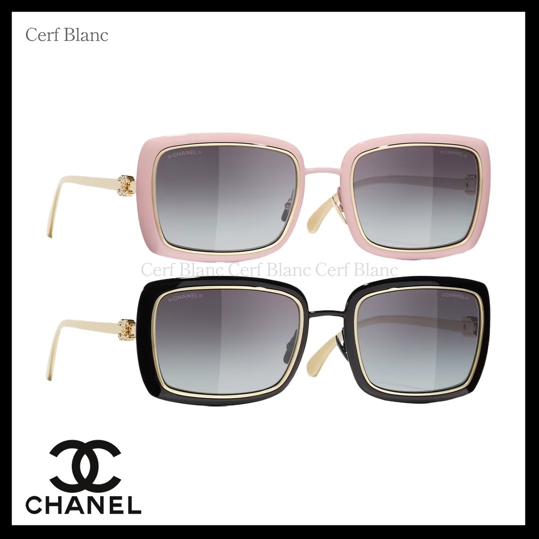 25C【CHANEL】アイウエア スクエア