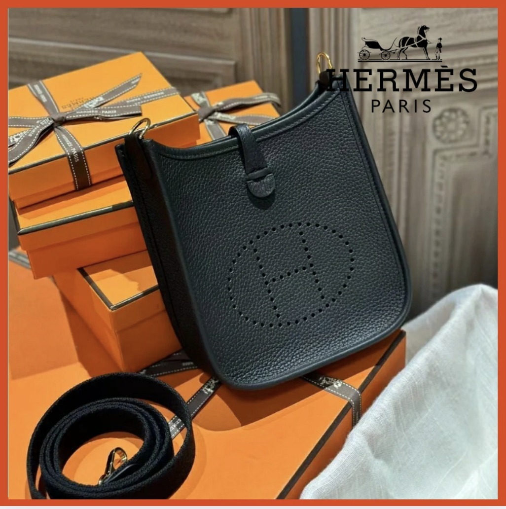【エレガント♪】 HERMES ミニエブリン16 TPM 《ゴールド金具》
