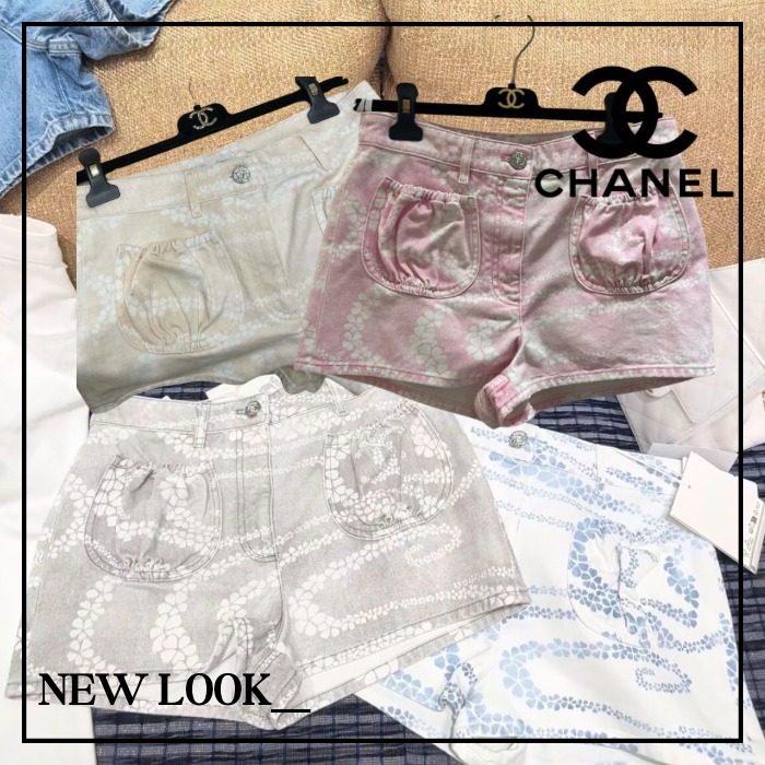 《セットアップも◎》CHANEL Coco beach ショートパンツ