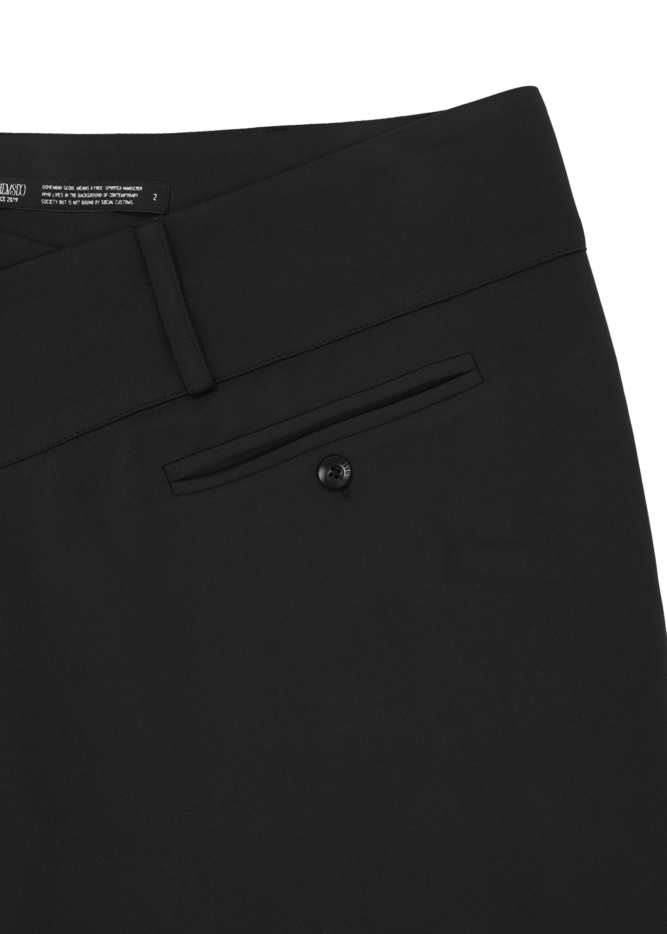 【BOHEMIAN SEOUL】\"25SS\" BELTED JERSEY SKIRT [正規品]