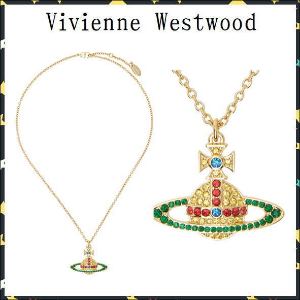 【国内送】Vivienne Westwood★カラフルORB・Kikaネックレス