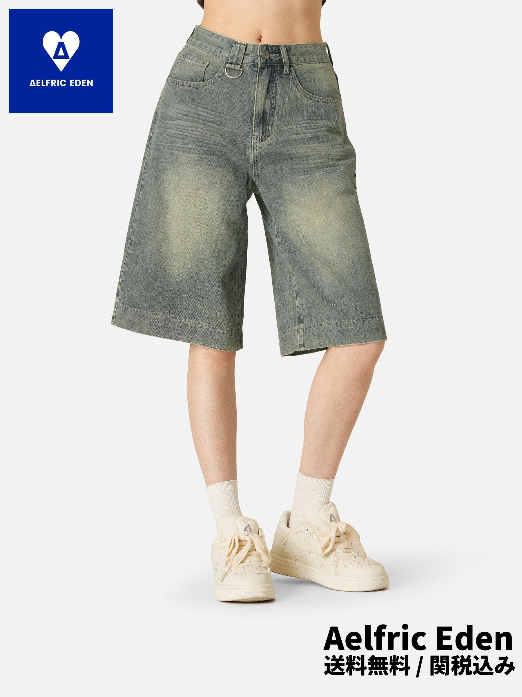 ショートパンツ Aelfric Eden Solid Washed Longline Jorts