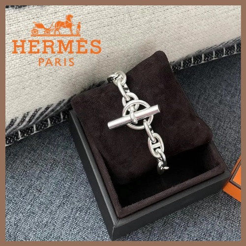 《HERMES》アンカーチェーンブレスレット ミディアムモデル