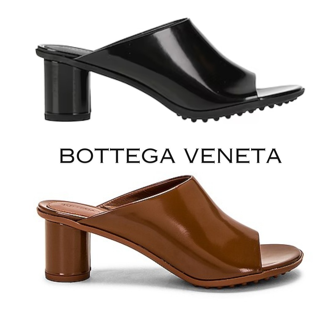 関税込 BOTTEGA VENETA ミュール サンダル レザー