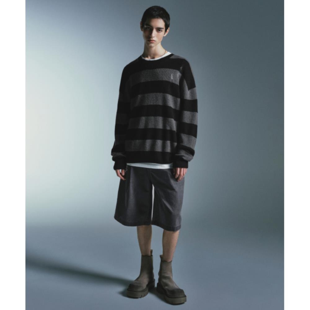 ★MUSINSA STANDARD★ Pigment Carpenter Bermuda Pants Charcoa