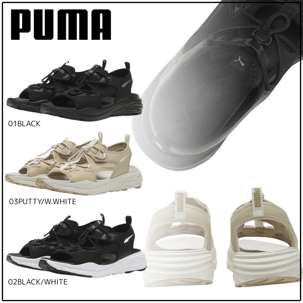 すぐ届く【PUMA】ヒプノティック サンダル