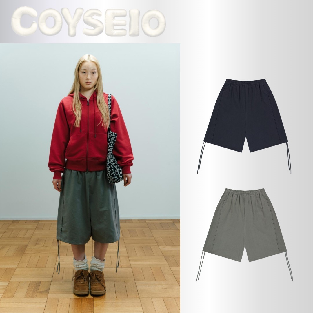 [COYSEIO] ★ 038 LINE COTTON SHORTS