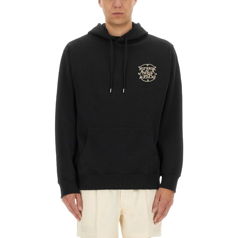 パーカー・フーディ DROLE DE MONSIEUR FW25 (HO183 CO127BLACK)