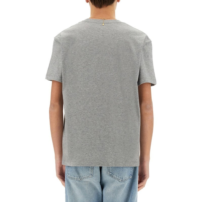 Tシャツ・カットソー VALENTINO COTTON T-SHIRT WITH \"VLOGO\" PATCH