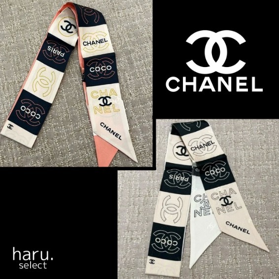 プラスワンで差をつける♡【CHANEL】ツイリー シルク