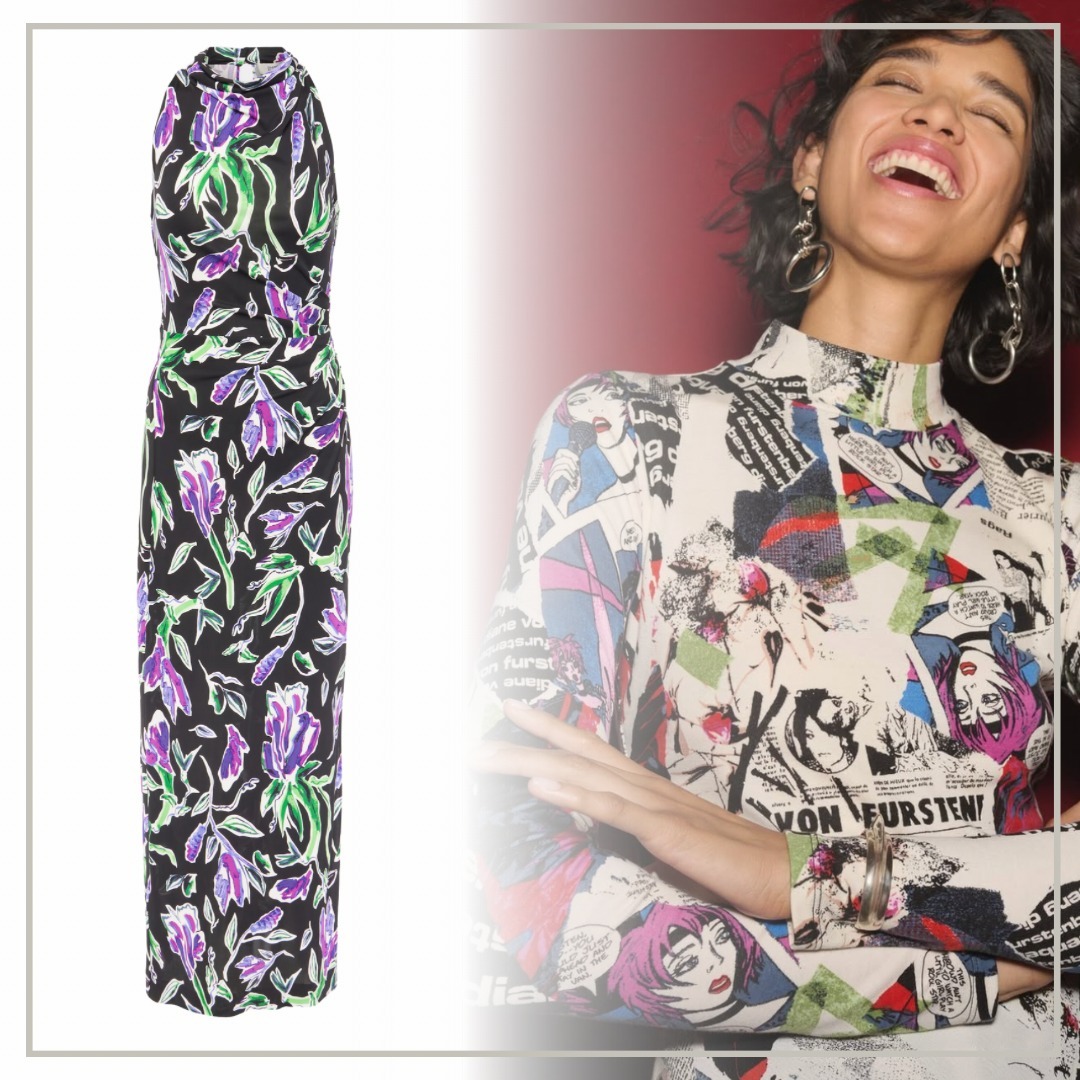 【完売必至】DIANE von FURSTENBERG 花柄 マキシドレス