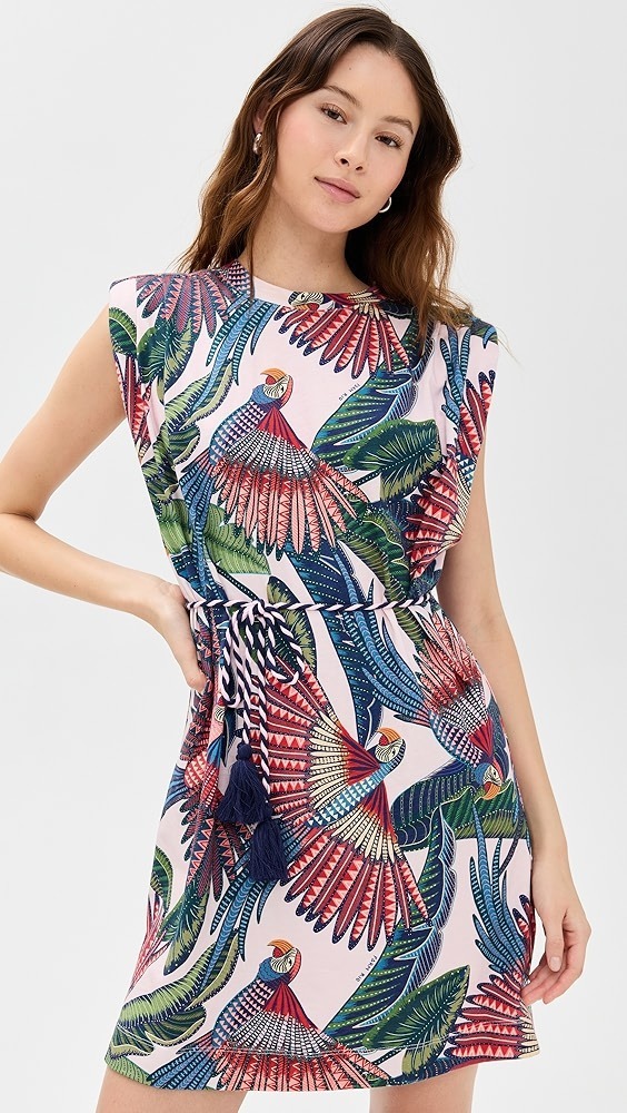 【送料込み】FARM Rio_Macaw Flight Tシャツドレス