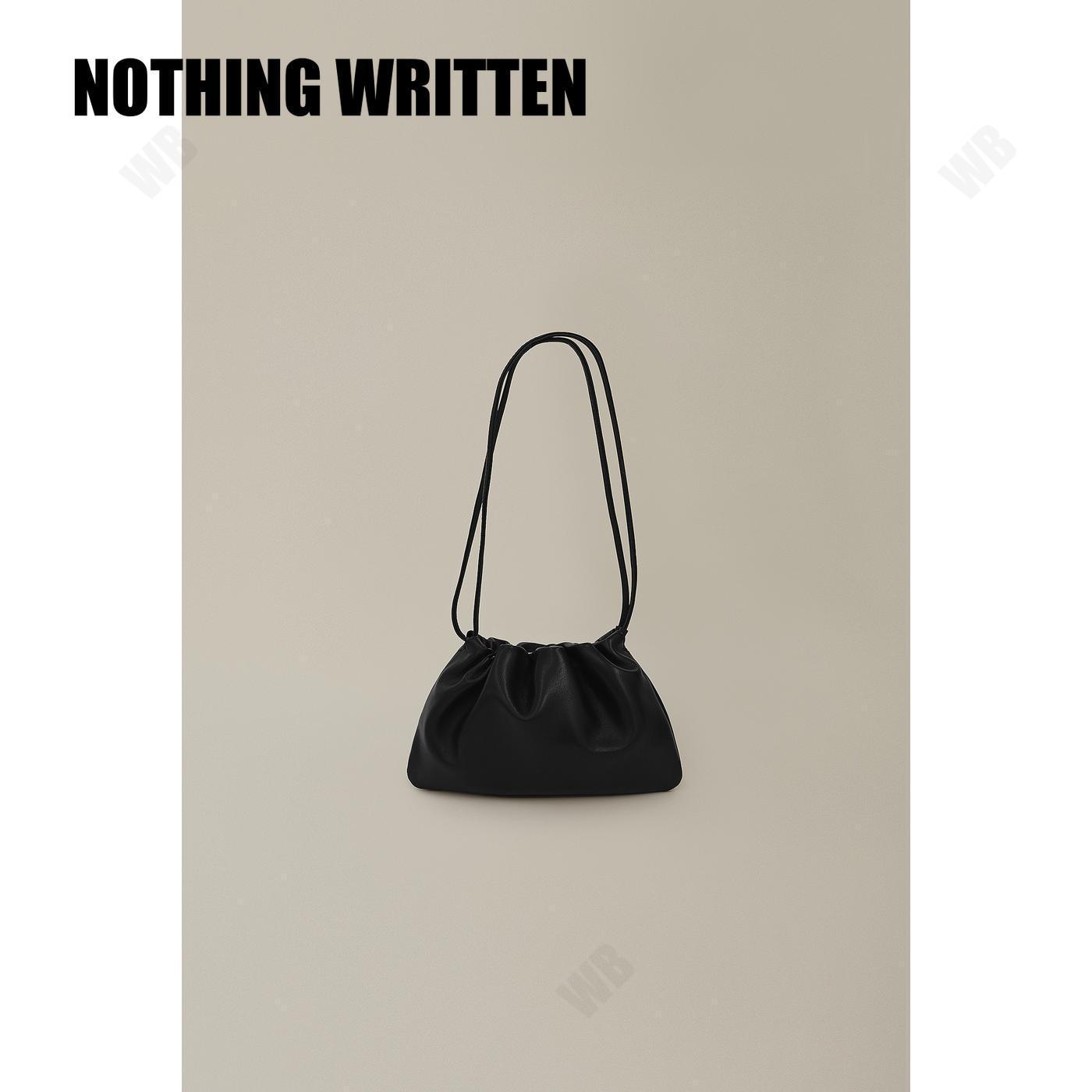 [NOTHING WRITTEN] Nella strap mini bag (Black) ☆送料込☆