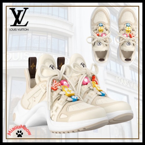 【カラフル♪可愛い】Louis Vuitton★LVアーチライトスニーカー