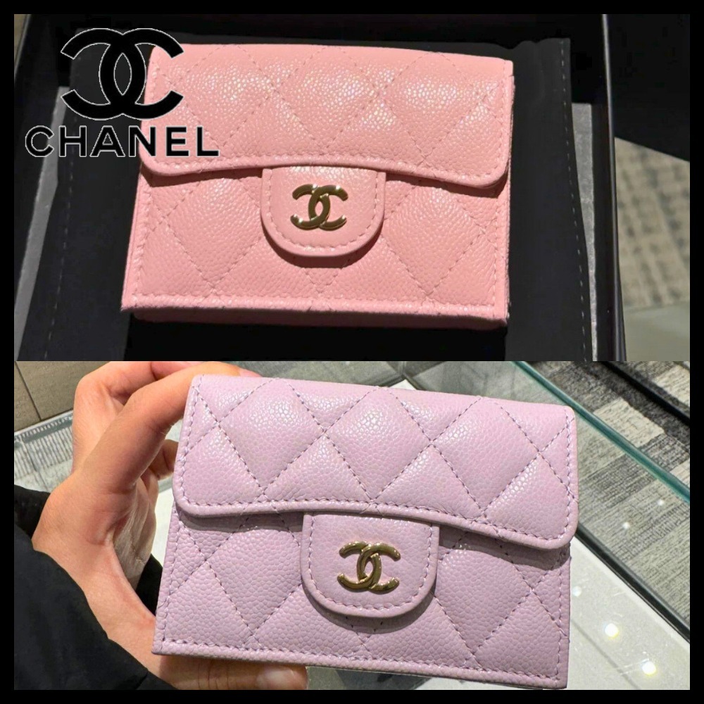 【上品☆エレガント】CHANEL クラシック ミニ 折りたたみ財布
