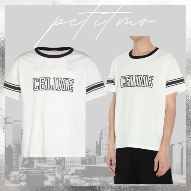 セリーヌ トリオンフ ルーズ Tシャツ コットンジャージー