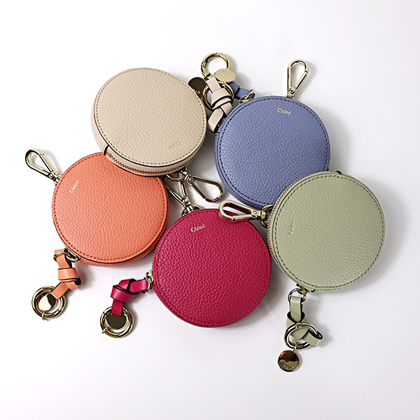 Chloe コインケース Alphabet レザー 小銭入れ CHC23SP766F57