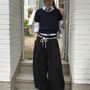 AAKE パンツ 【AAKE】STRIPE FOLD SL(8)