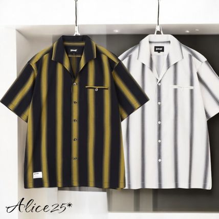 【ArguE CulturE】 フェイクツーピース ストライプ シャツ COMME des GARCONS SHIRT 80' マルチストライプシャツ（Cotton