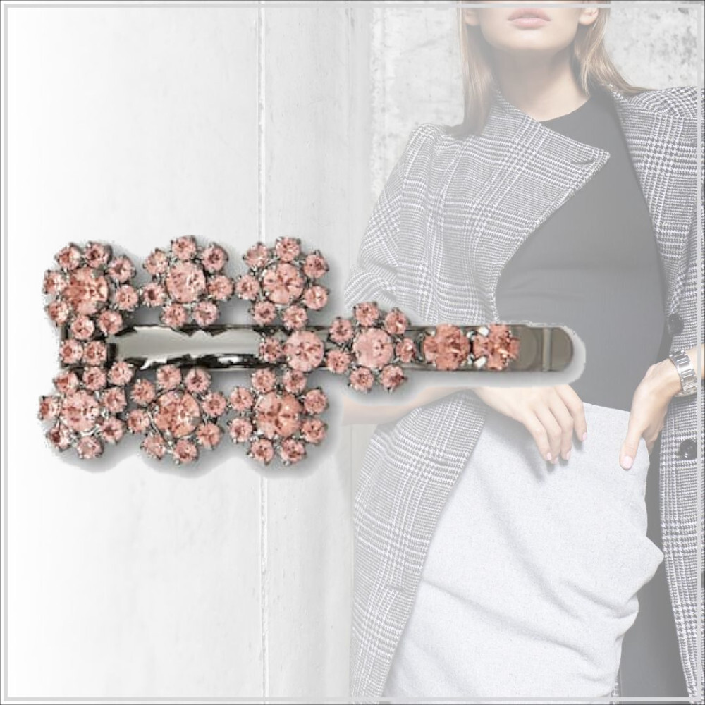 極上の輝き【Roger Vivier】エフロレッセンス ヘアクリップ