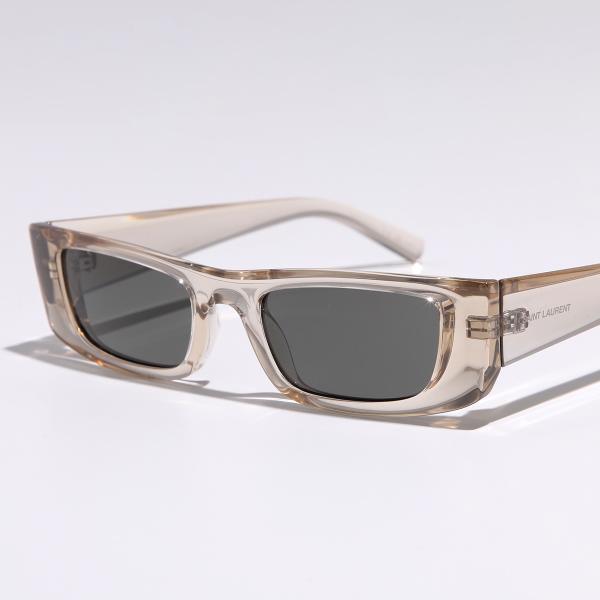 SAINT LAURENT サングラス SL 553 スクエア クリアフレーム