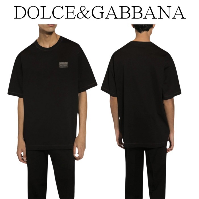 セール【DOLCE&GABBANA】オーバーフィット コットンTシャツ