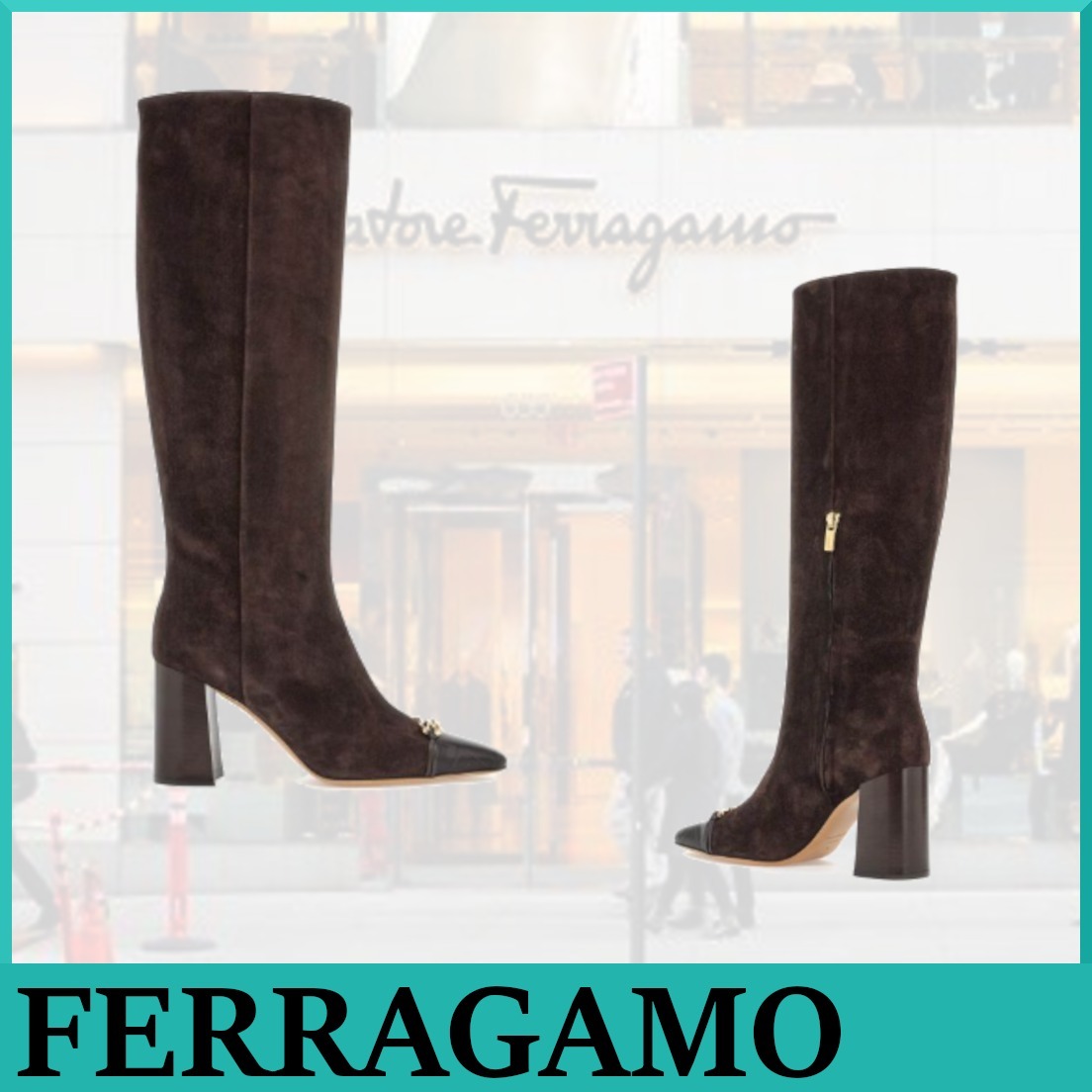 FERRAGAMO★スエード ブーツ