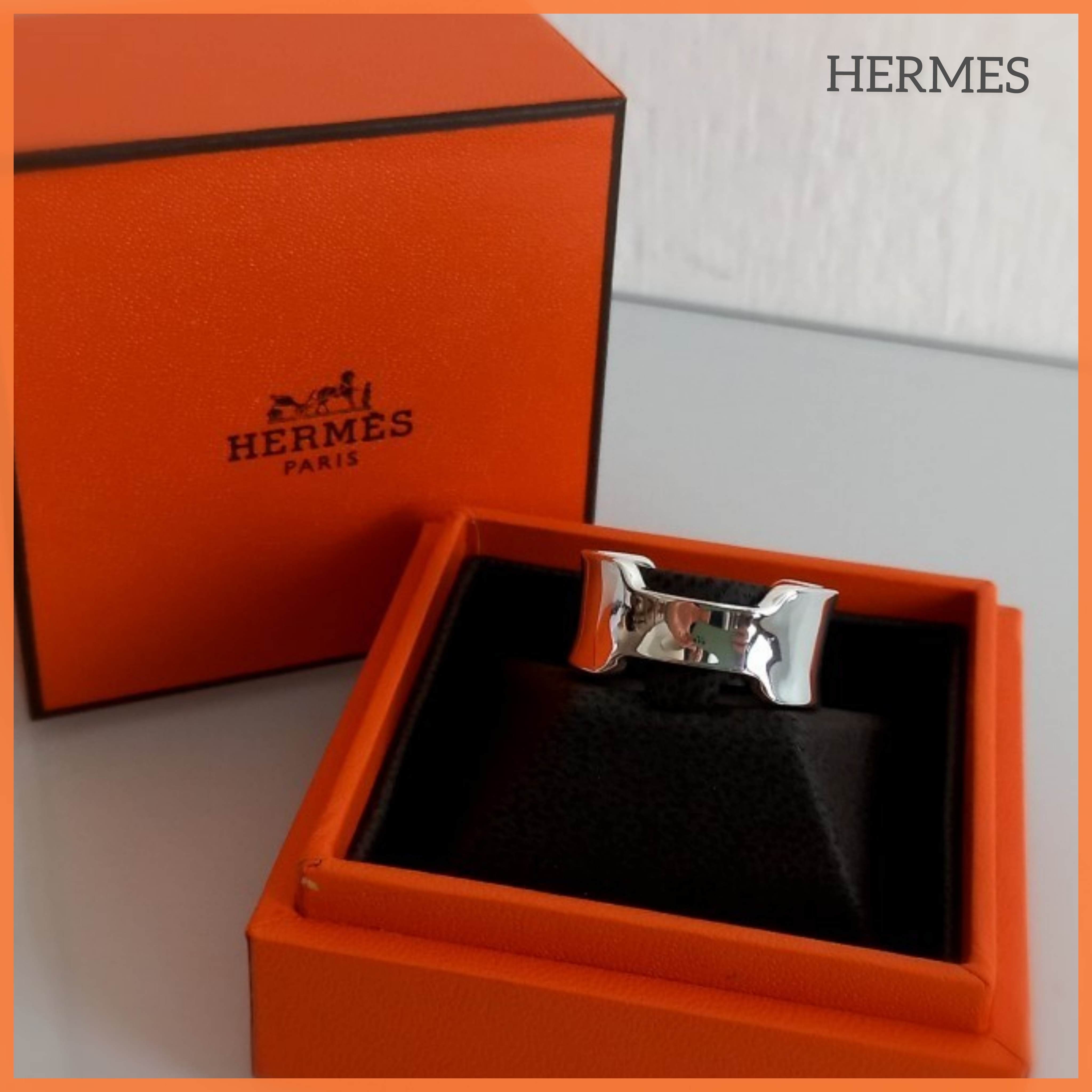 【入手困難★】HERMES リング Ring Amazone ミディアムモデル