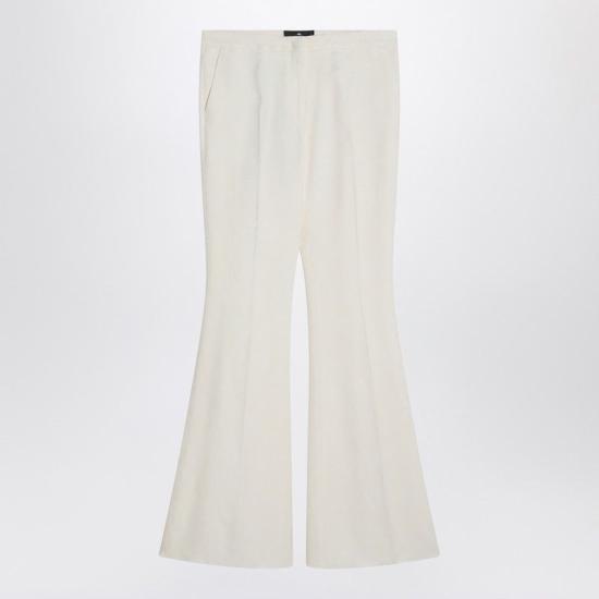 パンツ ETRO Women Straight Pants WREA001199TUDJ1 W0275 WHITE