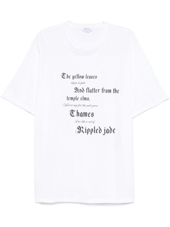 Tシャツ・カットソー ALEXANDER MCQUEEN Men T Shirts 815069QTAC7 0909 WHITE