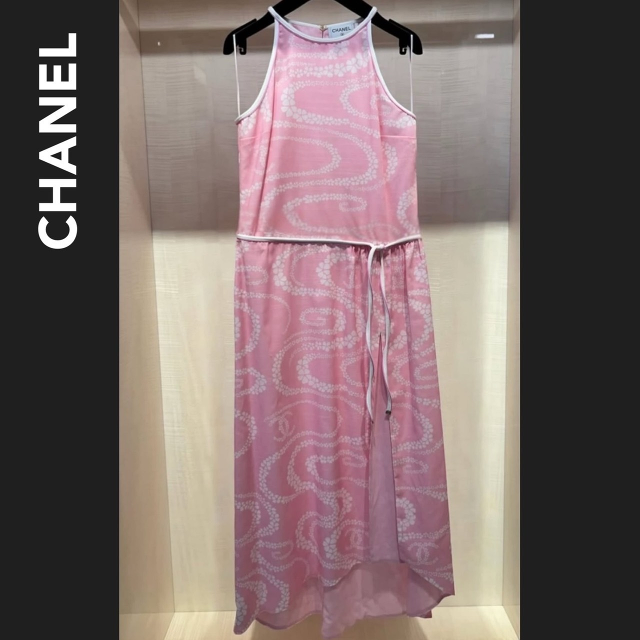 リゾートに♪【CHANEL】ココビーチ コットンベール ワンピース