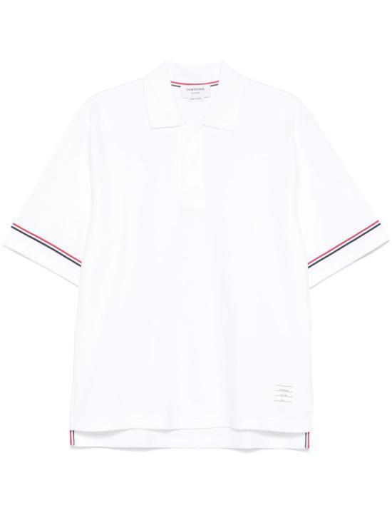 Tシャツ・カットソー THOM BROWNE Men T Shirts MJP209AJ0199100 WHITE