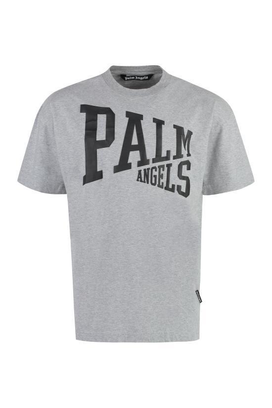 Tシャツ・カットソー PALM ANGELS Men T Shirts PMAA072F23JER0020910 GREYBLACK grey
