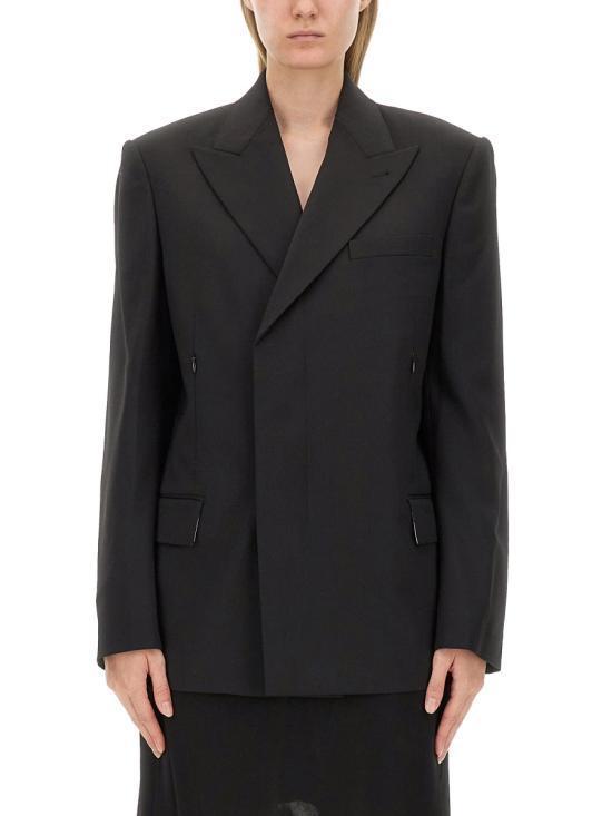 ジャケット HELMUT LANG Women Jackets O01HW101 BLACK