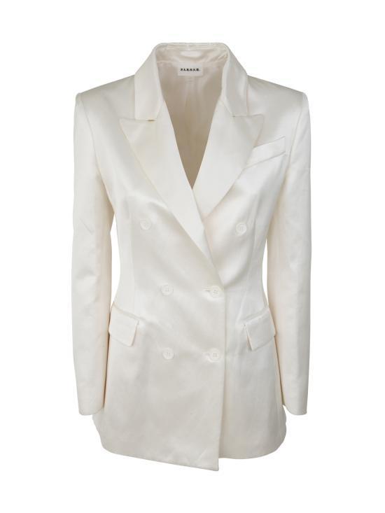 ジャケット PAROSH Women Jackets D420266RASONE 002 WHITE