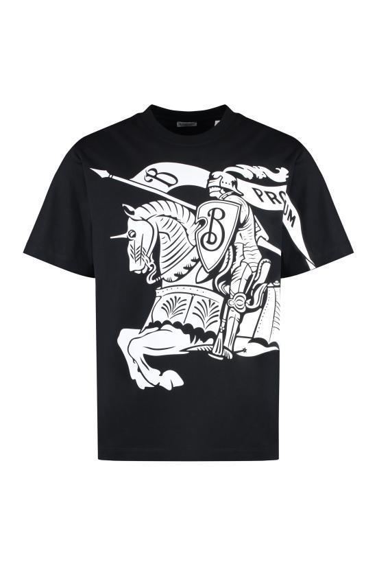 Tシャツ・カットソー BURBERRY Men T Shirts 8095058151696 BLACK