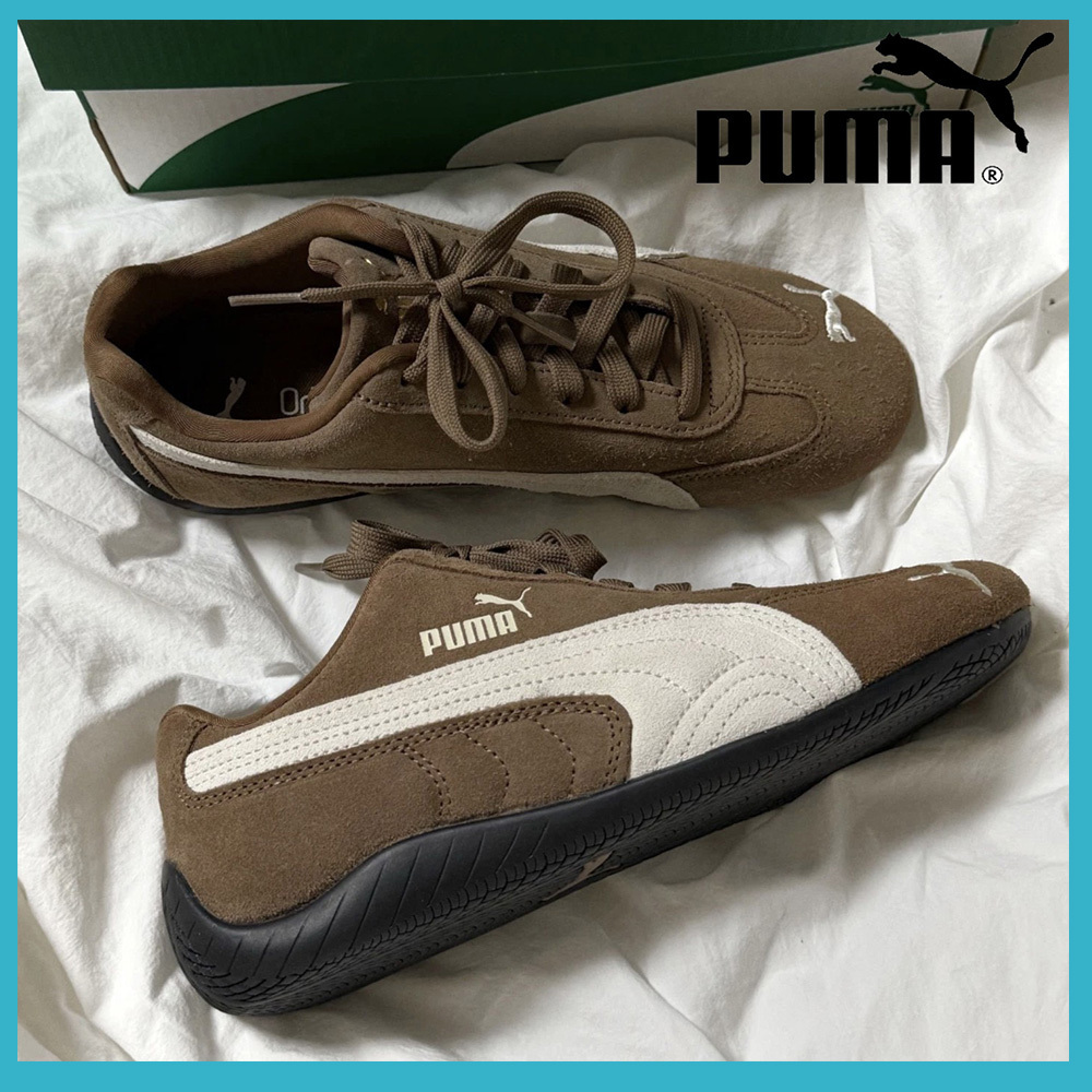 PUMA レディース スニーカー SPEED CAT OG Brown 398846-31